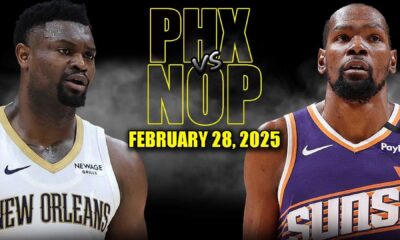 Phoenix Suns Vs New Orleans Pelicans Basketball Game