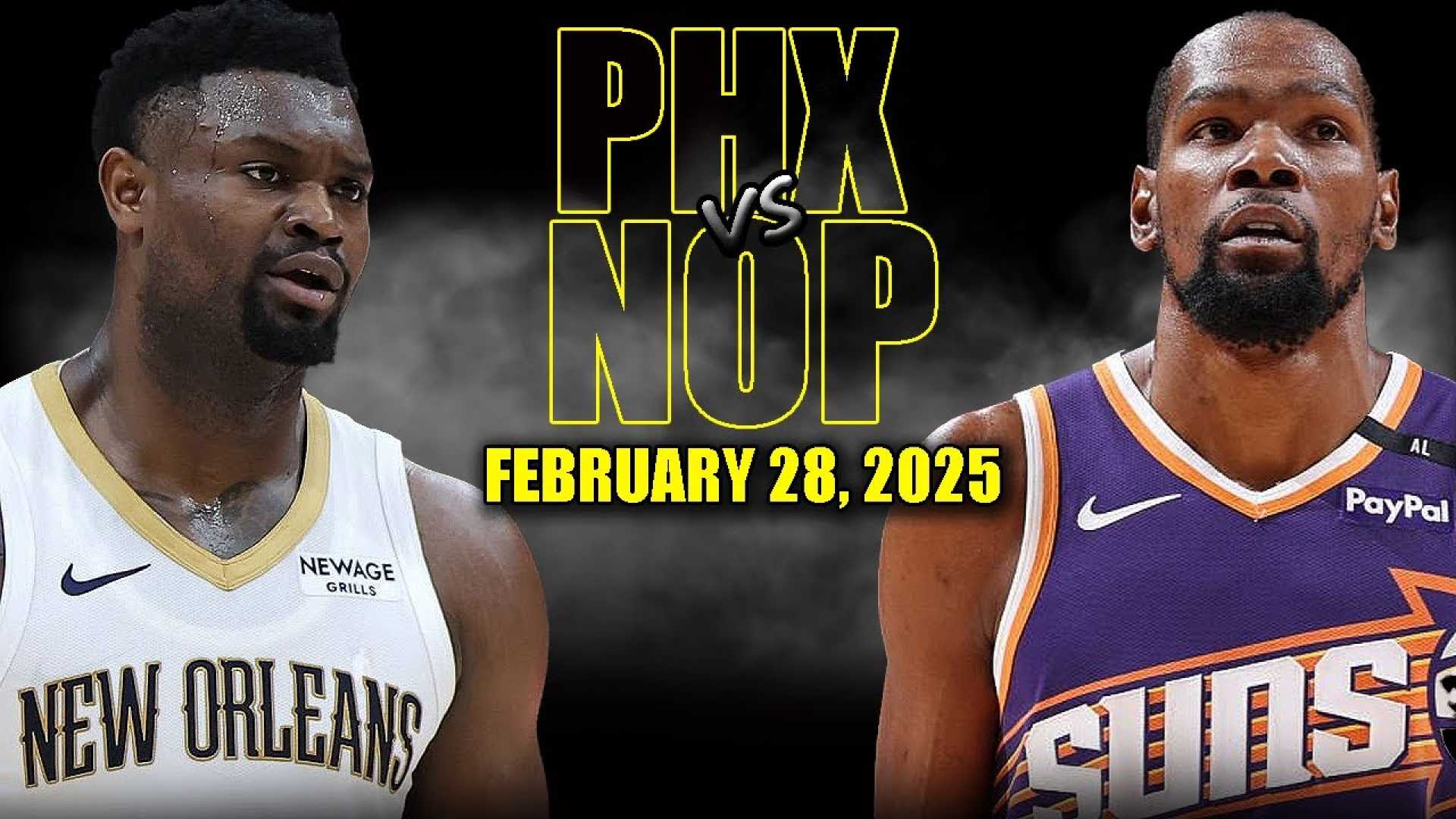 Phoenix Suns Vs New Orleans Pelicans Basketball Game