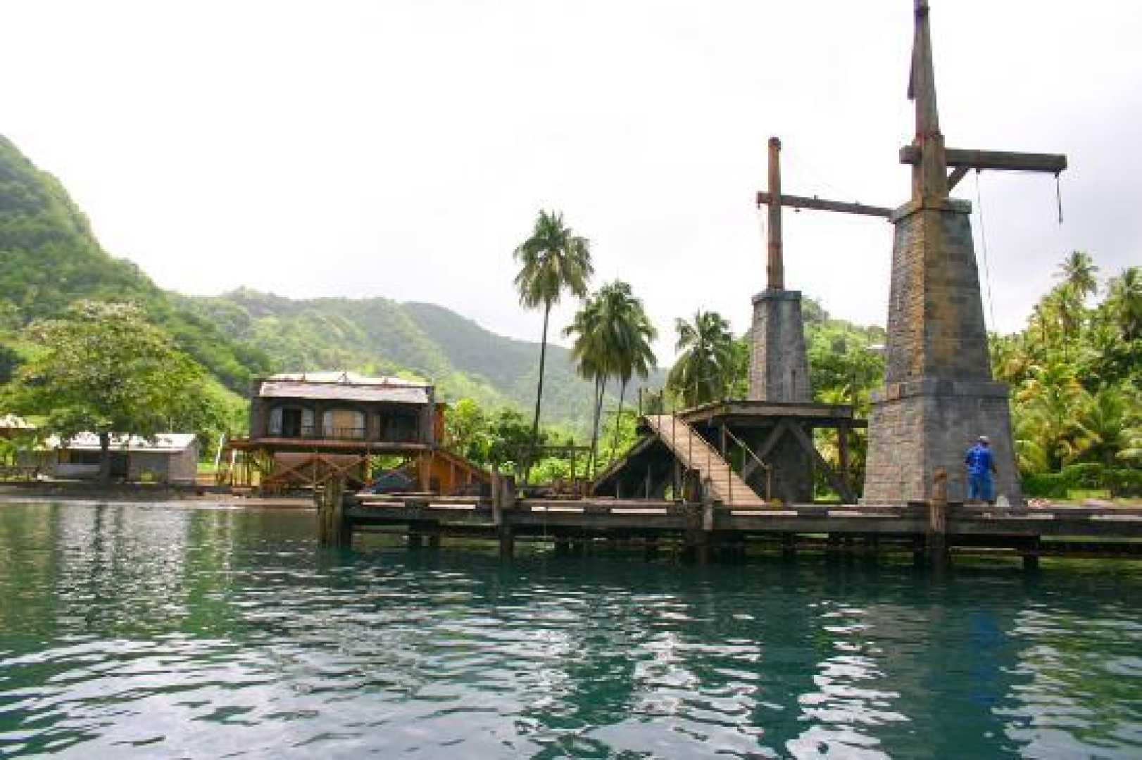 Pirates Of The Caribbean Movie Set