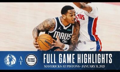 Pistons Mavericks Game Highlights March 2025