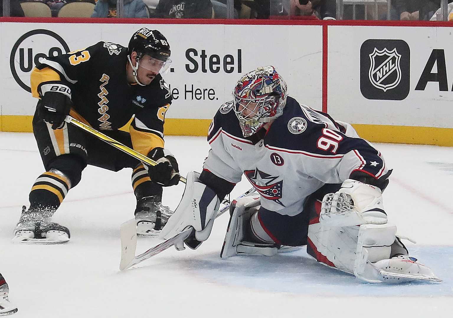 Pittsburgh Penguins Columbus Blue Jackets Hockey Game