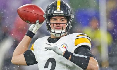 Pittsburgh Steelers Quarterback Options Mason Rudolph