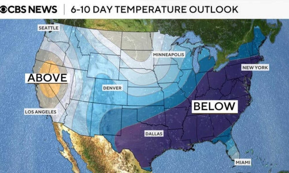 Polar vortex collapse expected to hit north america in mid march