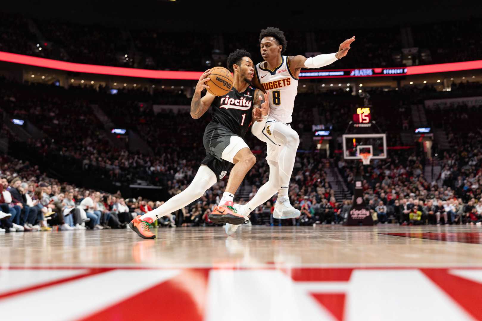 Portland Trail Blazers Vs Denver Nuggets Game