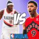 Portland Trail Blazers Vs Toronto Raptors Game Preview