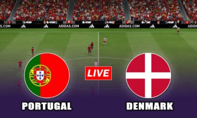 Portugal Denmark Uefa Nations League Match