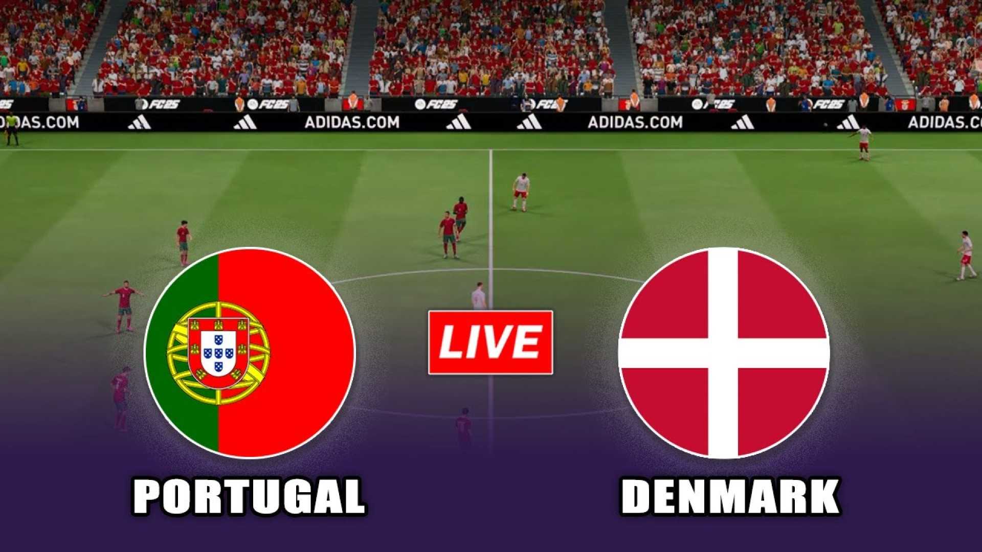 Portugal Denmark Uefa Nations League Match