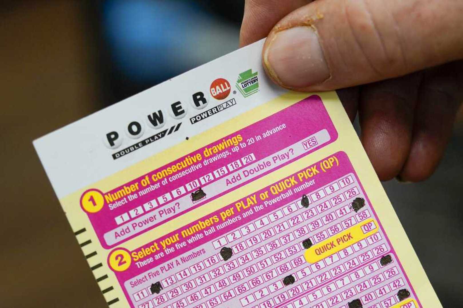 Powerball Lottery Tickets And Jackpot Announcement