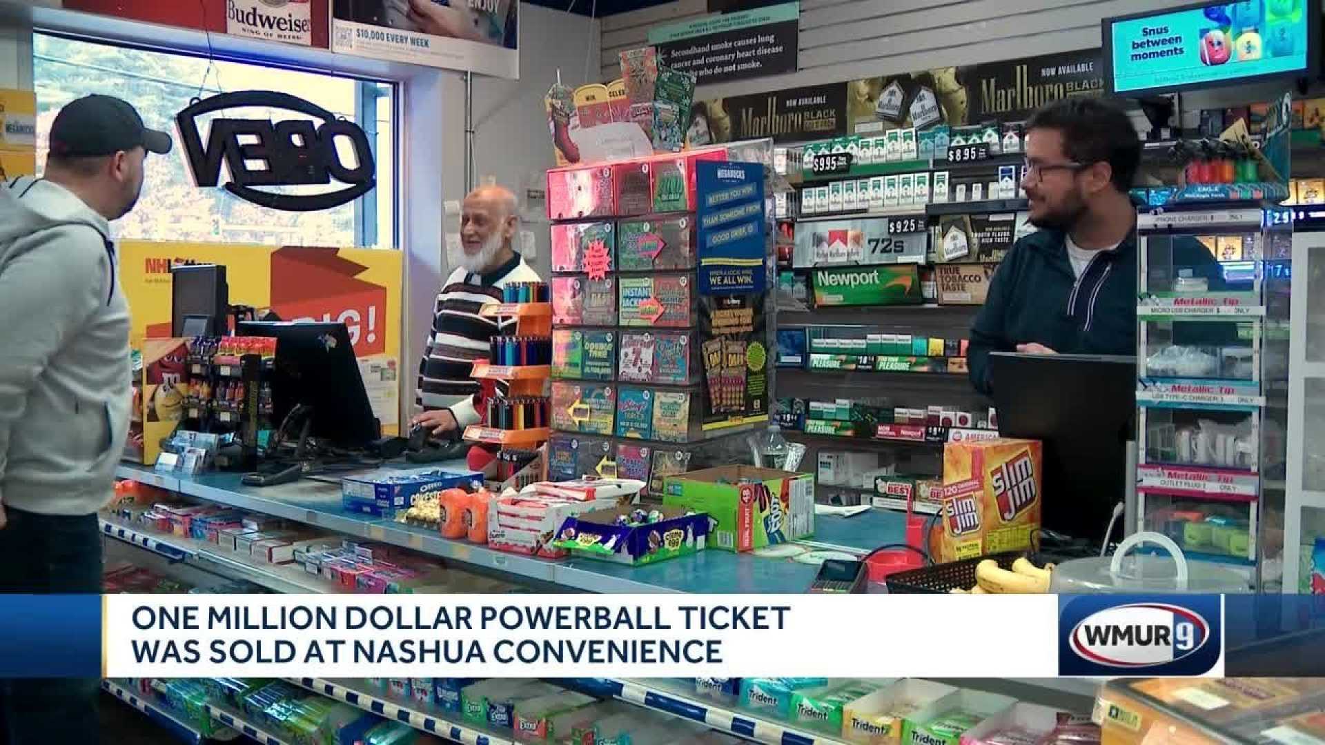 Powerball Ticket Sales At Convenience Store