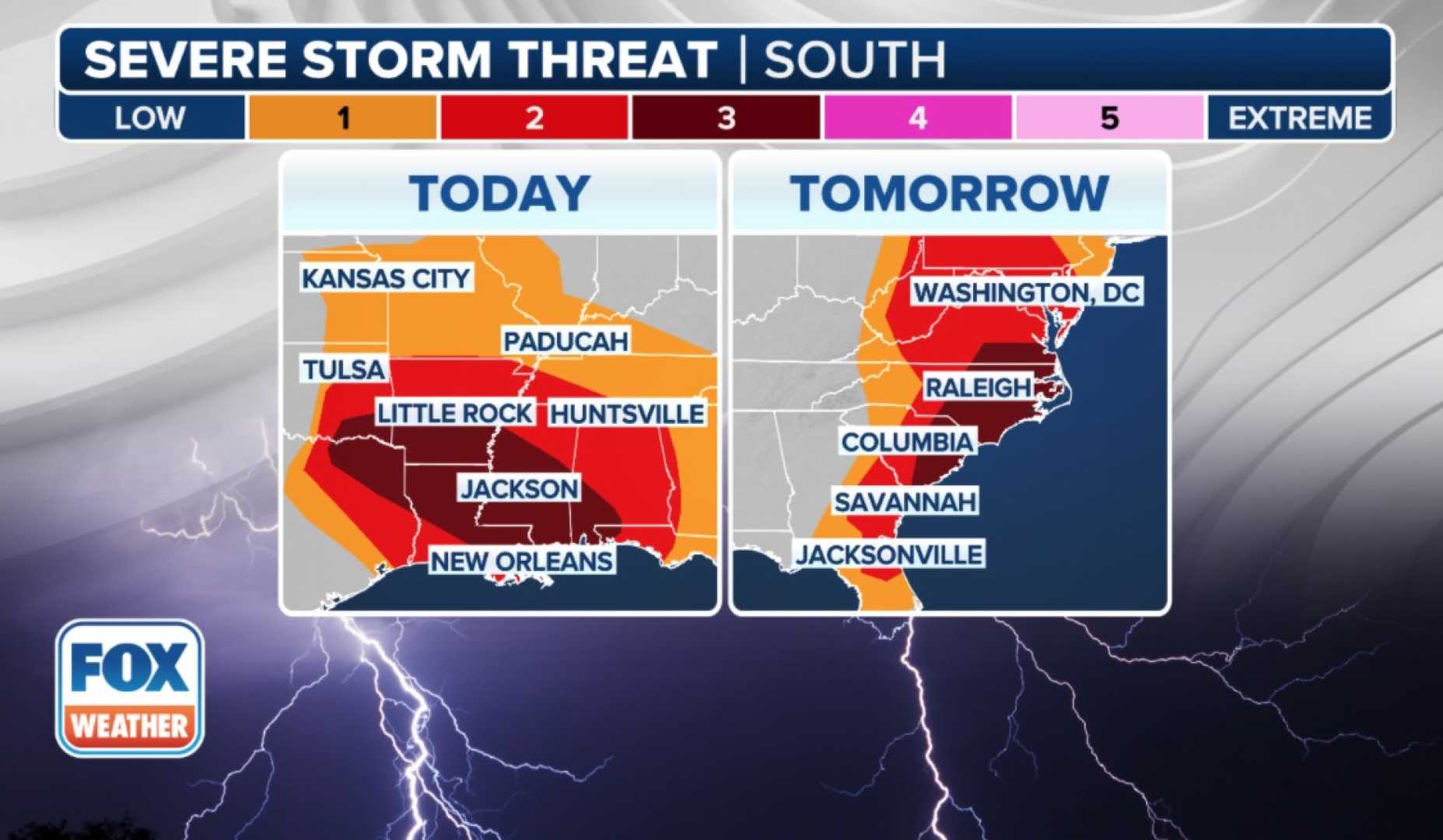 Powerful Storms Usa March 2025