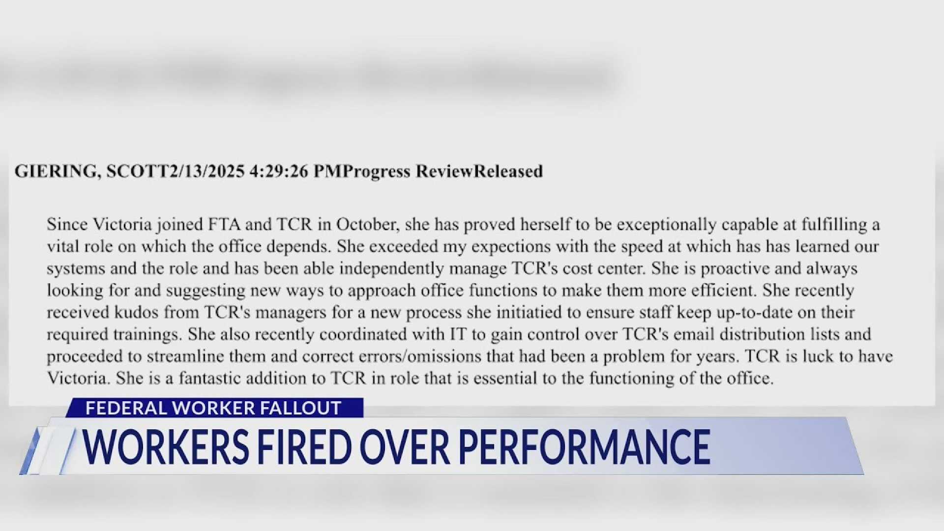 Probationary Federal Employees Terminations