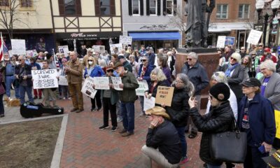 Protesters Demanding Town Hall Meeting Usa