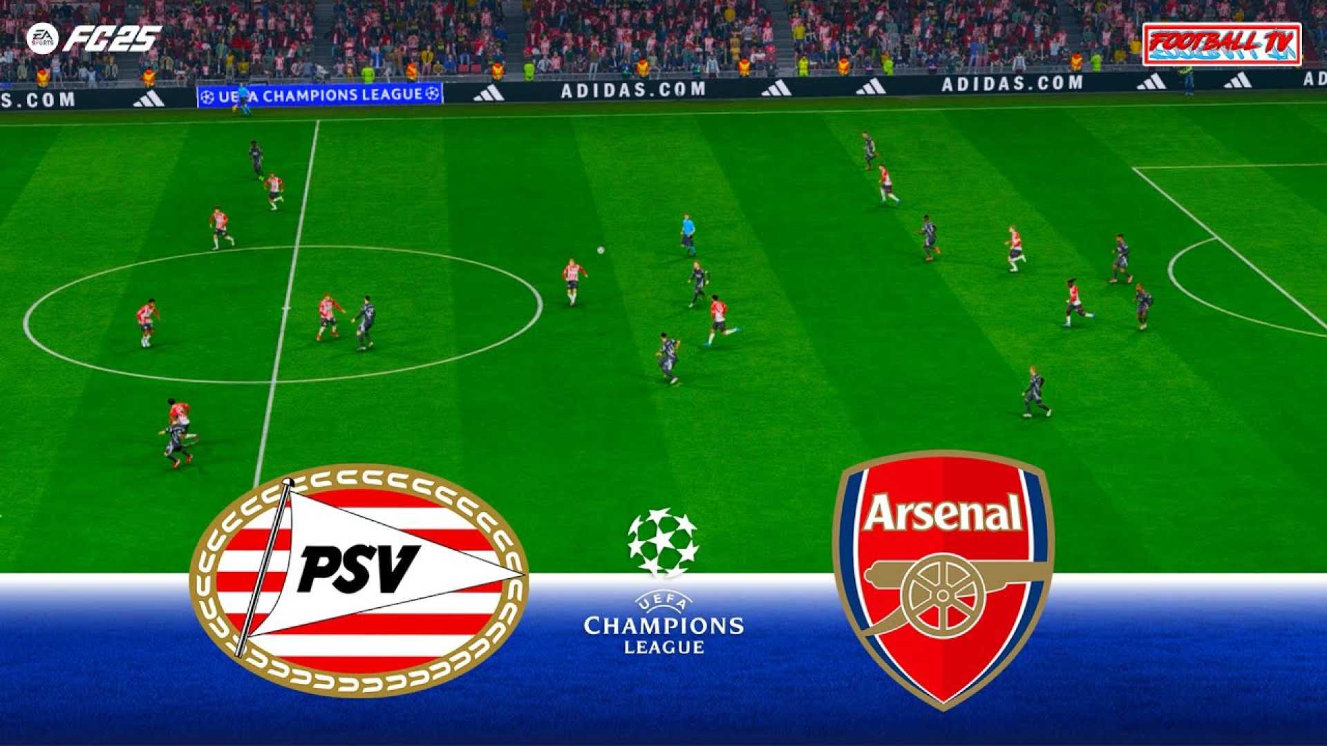 Psv Eindhoven Vs Arsenal Champions League Match