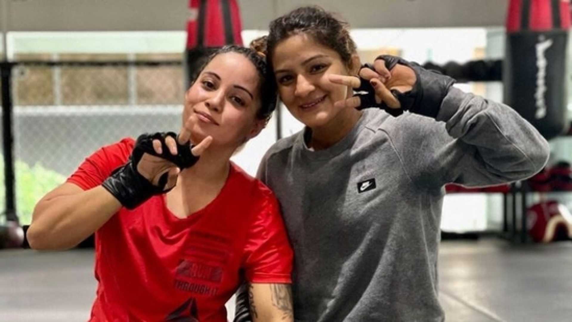 Puja Tomar Ufc Fighter Training