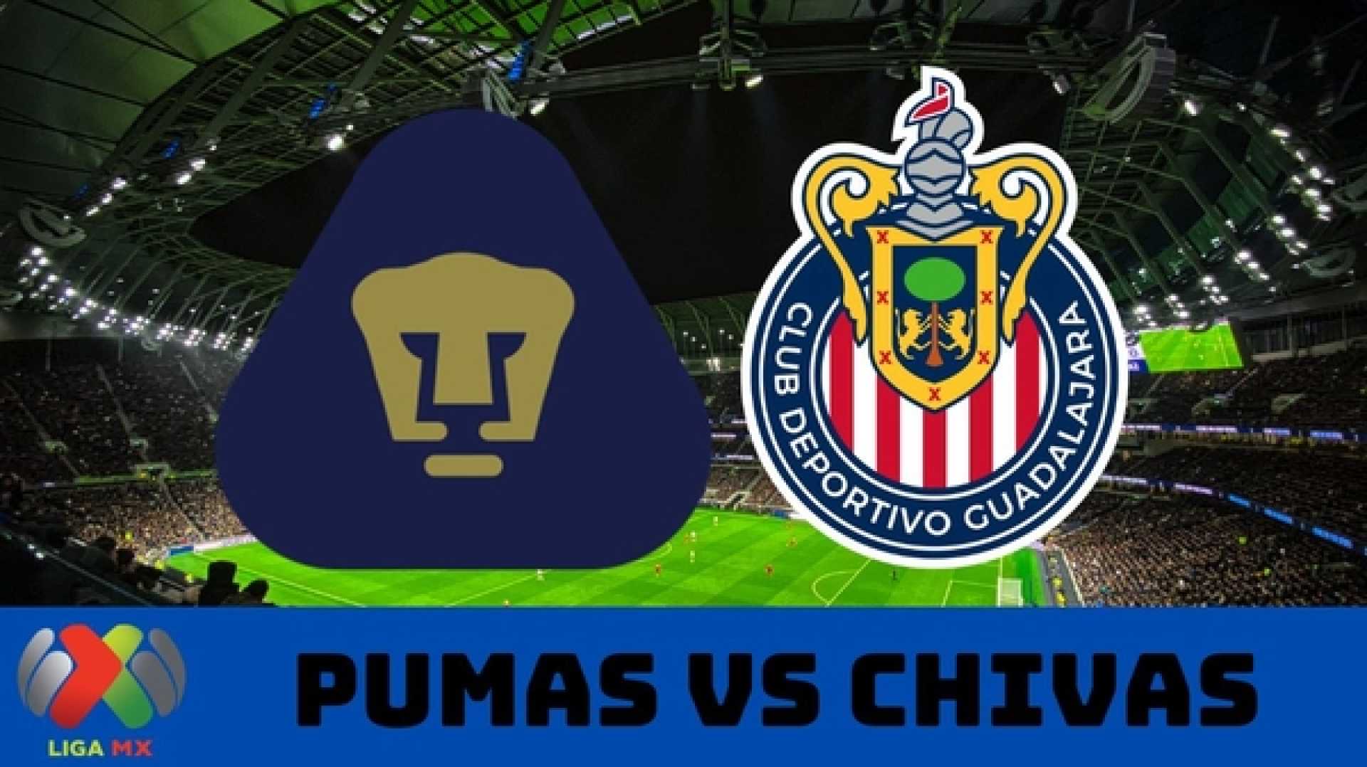 Pumas Unam Vs Club Guadalajara Liga Mx Match