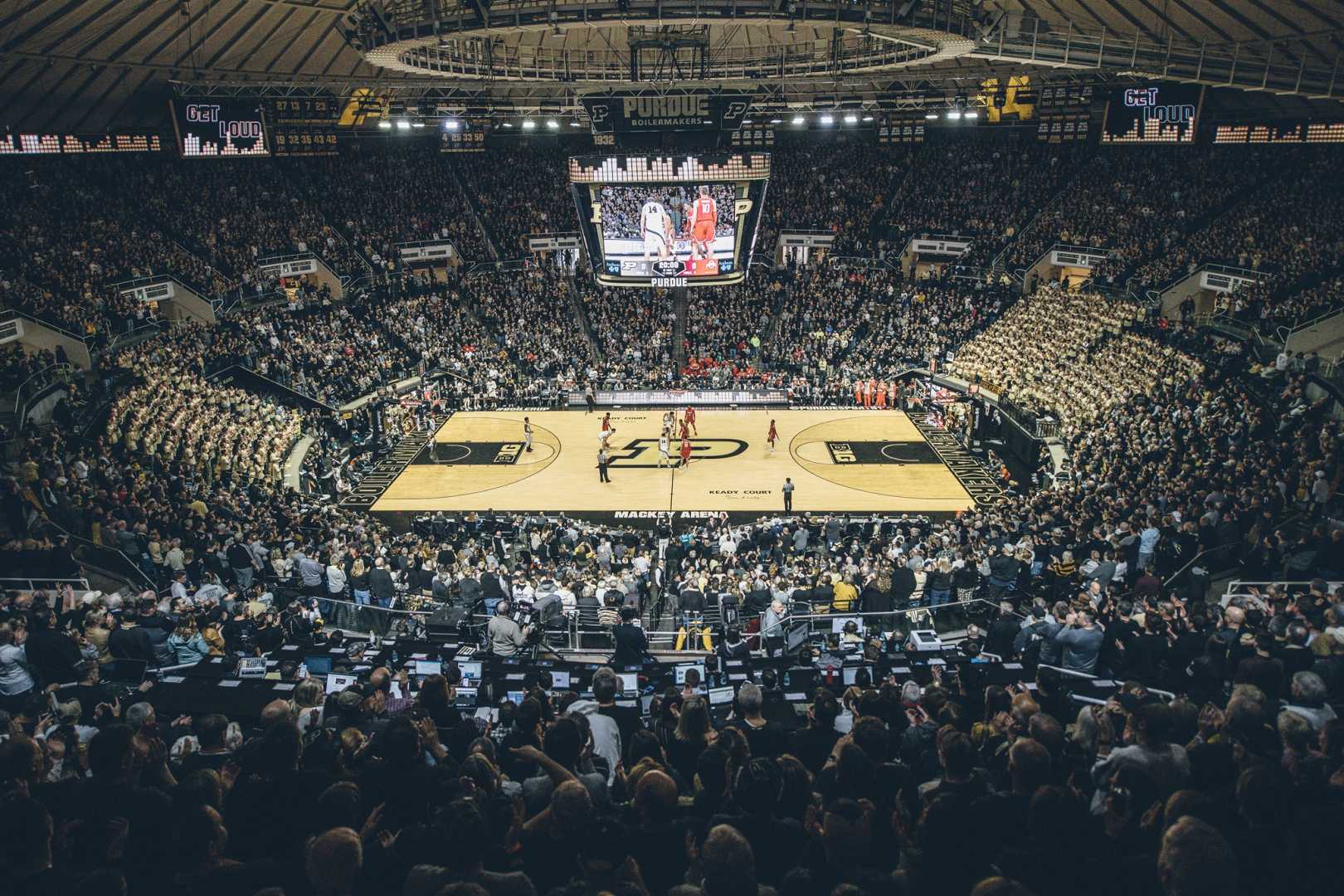 Purdue Basketball Game Mackey Arena