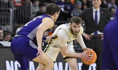 Purdue Basketball Team In Action During Ncaa Tournament