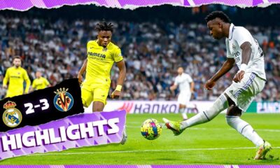 Real Madrid Villarreal La Liga Match Highlights