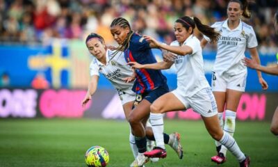 Real Madrid Women Vs Fc Barcelona Women Soccer Match