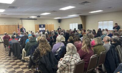 Republican Congressman Town Hall Meeting Disruption