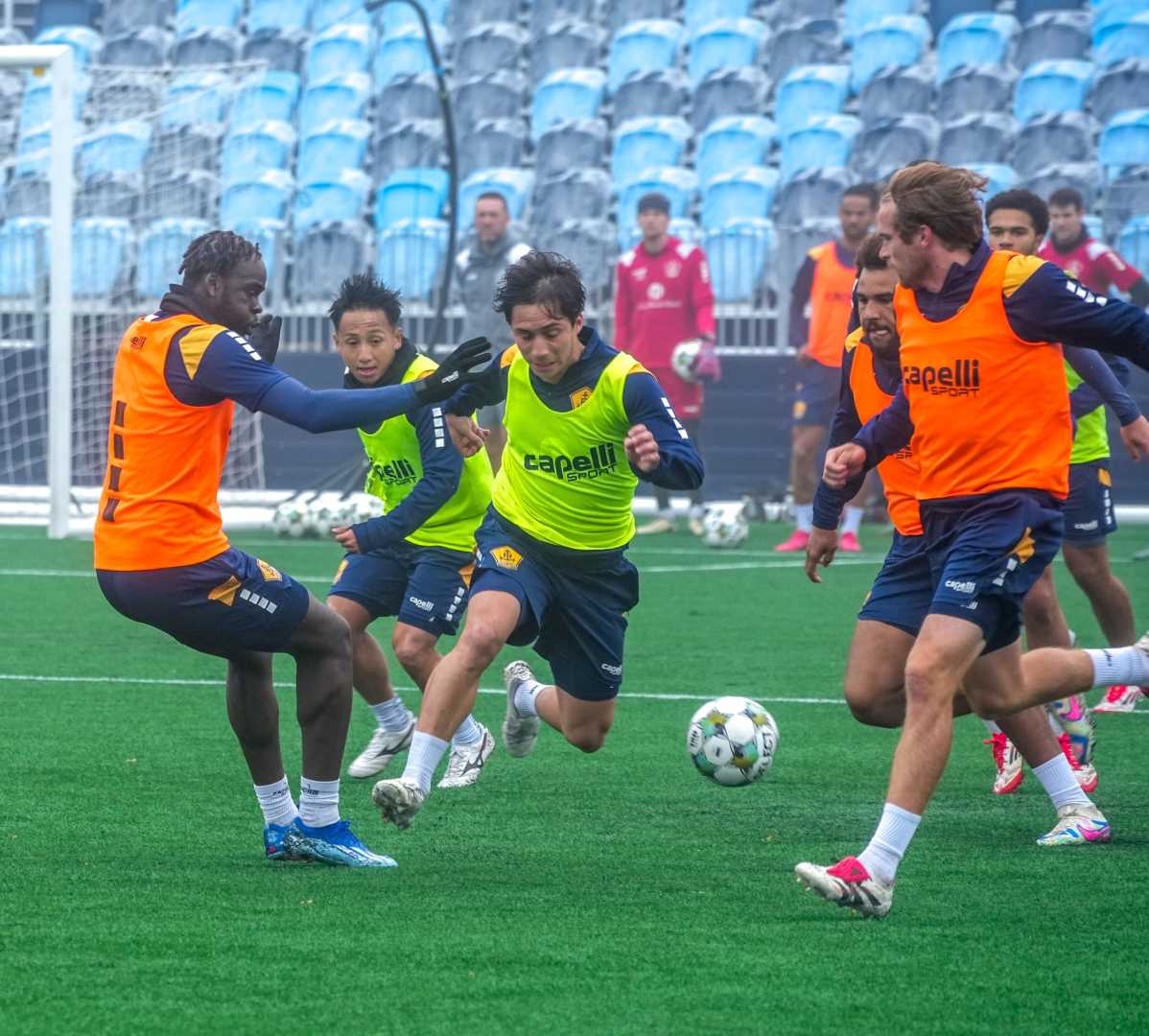 Rhode Island Fc Soccer Team Training