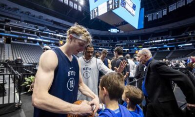 Richie Saunders Byu Basketball Tater Tot Promotion