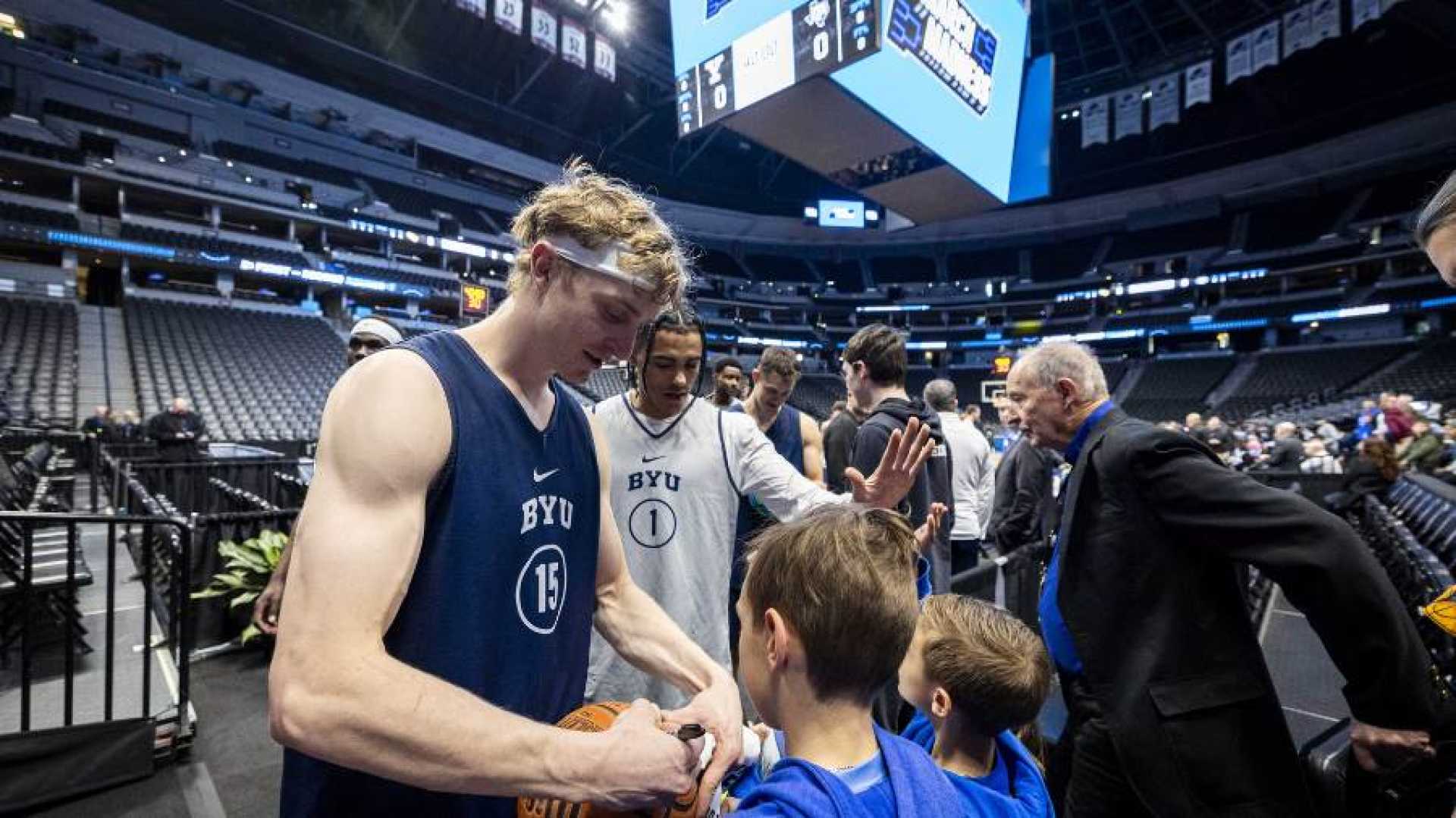 Richie Saunders Byu Basketball Tater Tot Promotion