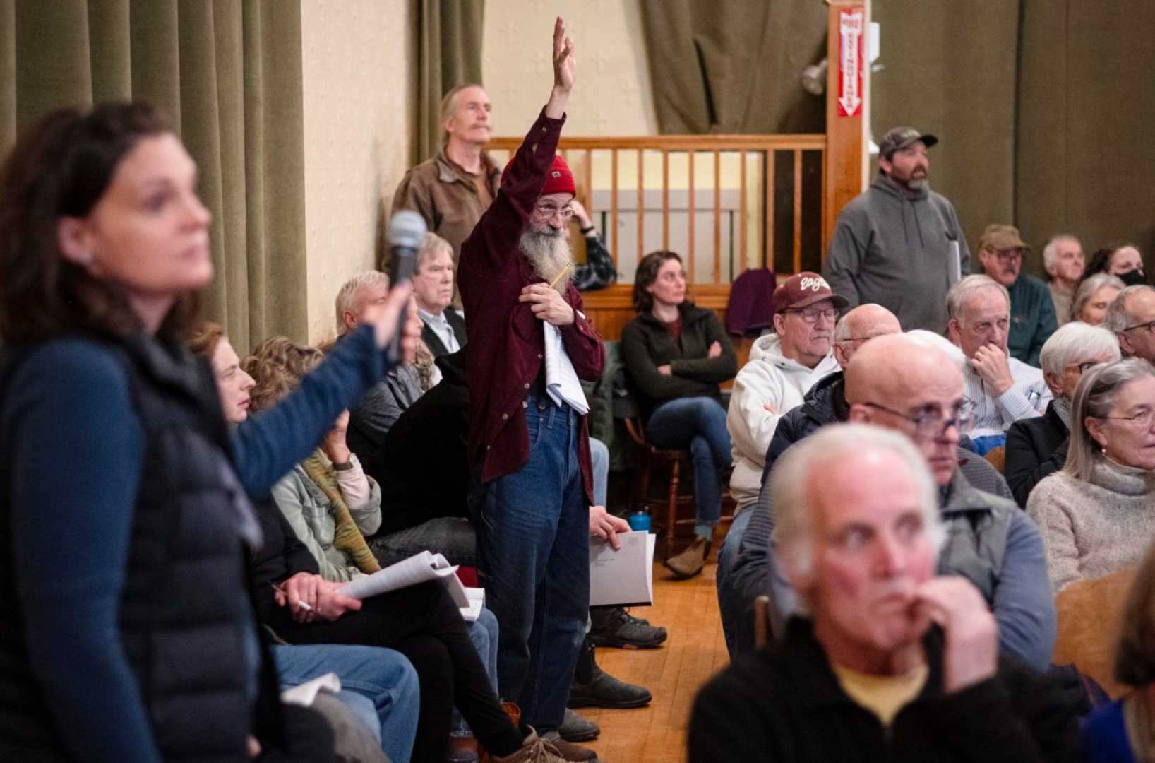 Richmond Vermont Town Meeting Police Chief