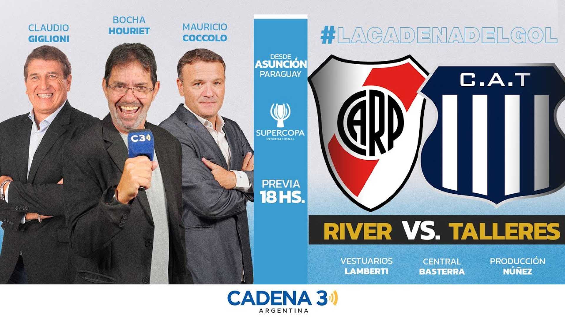 River Plate Talleres Supercopa Internacional Final Paraguay