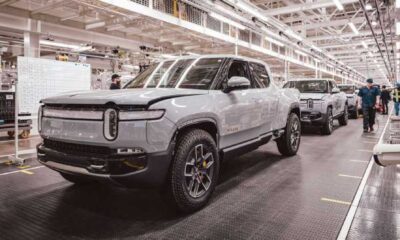 Rivian Automotive Electric Vehicles Production Line