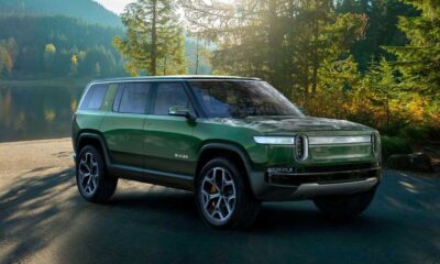 Rivian Electric Vehicles On The Road