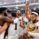 Robert Morris Basketball Team Celebration Ncaa Tournament