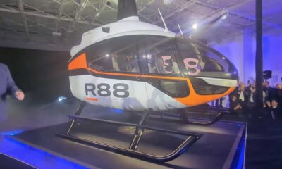 Robinson R88 Helicopter Unveiling Event