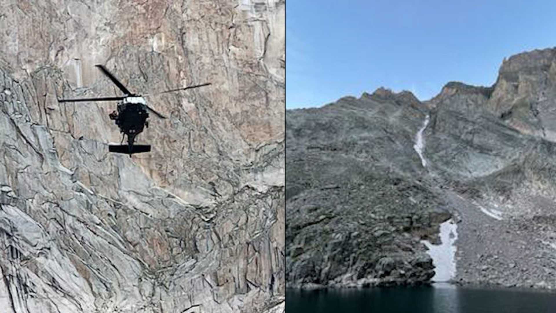 Rocky Mountain National Park Cliff Incident