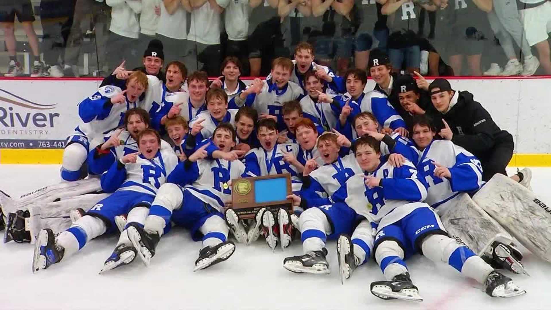 Rogers High School Hockey Team Xcel Energy Center