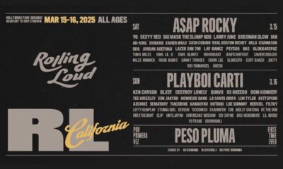 Rolling Loud Festival 2025 Lineup Inglewood