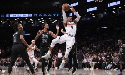 Russell Westbrook Denver Nuggets Action Shot