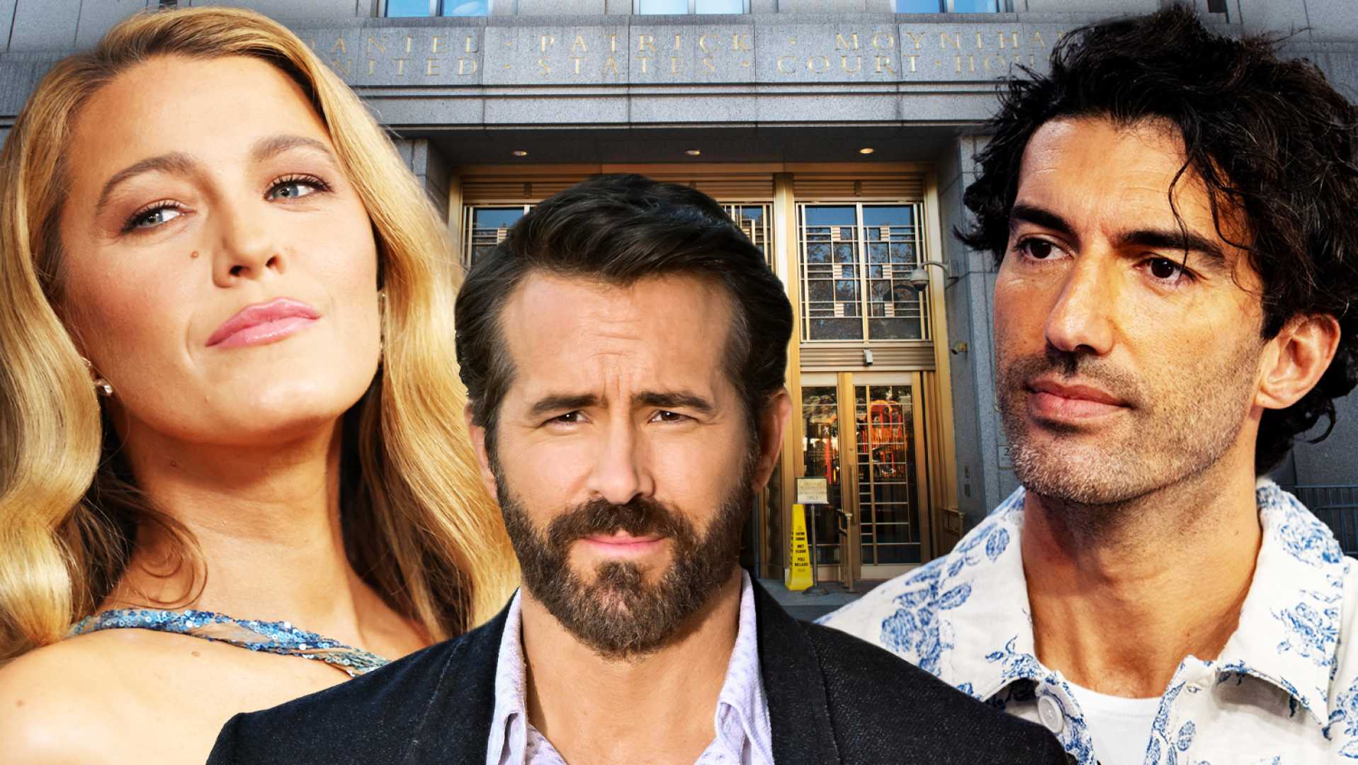 Ryan Reynolds Blake Lively Justin Baldoni Courtroom