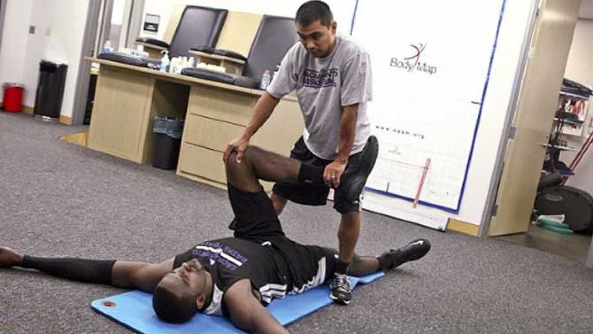 Sacramento Kings Players Training Injury Rehab