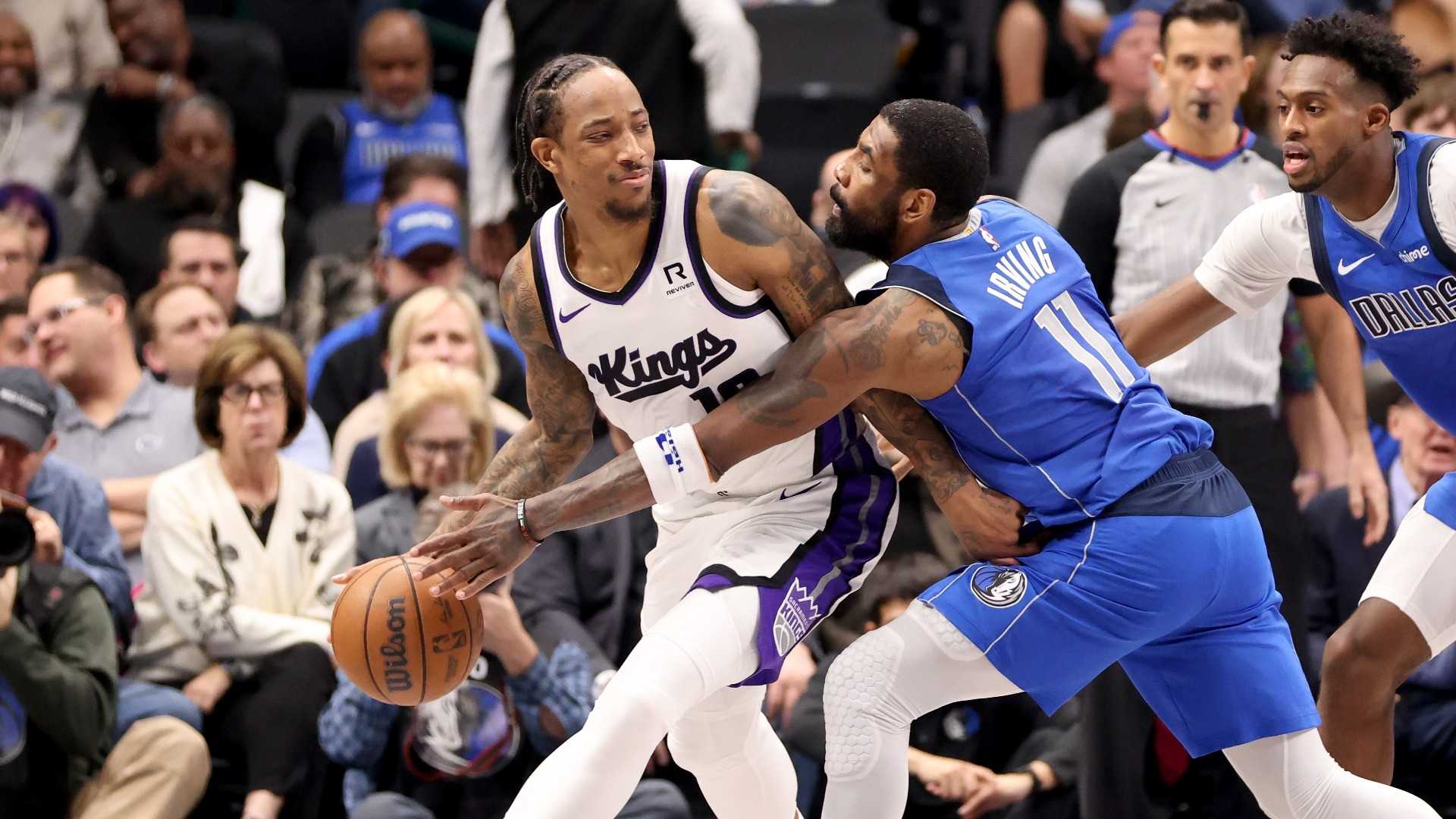 Sacramento Kings Vs Dallas Mavericks Game Action