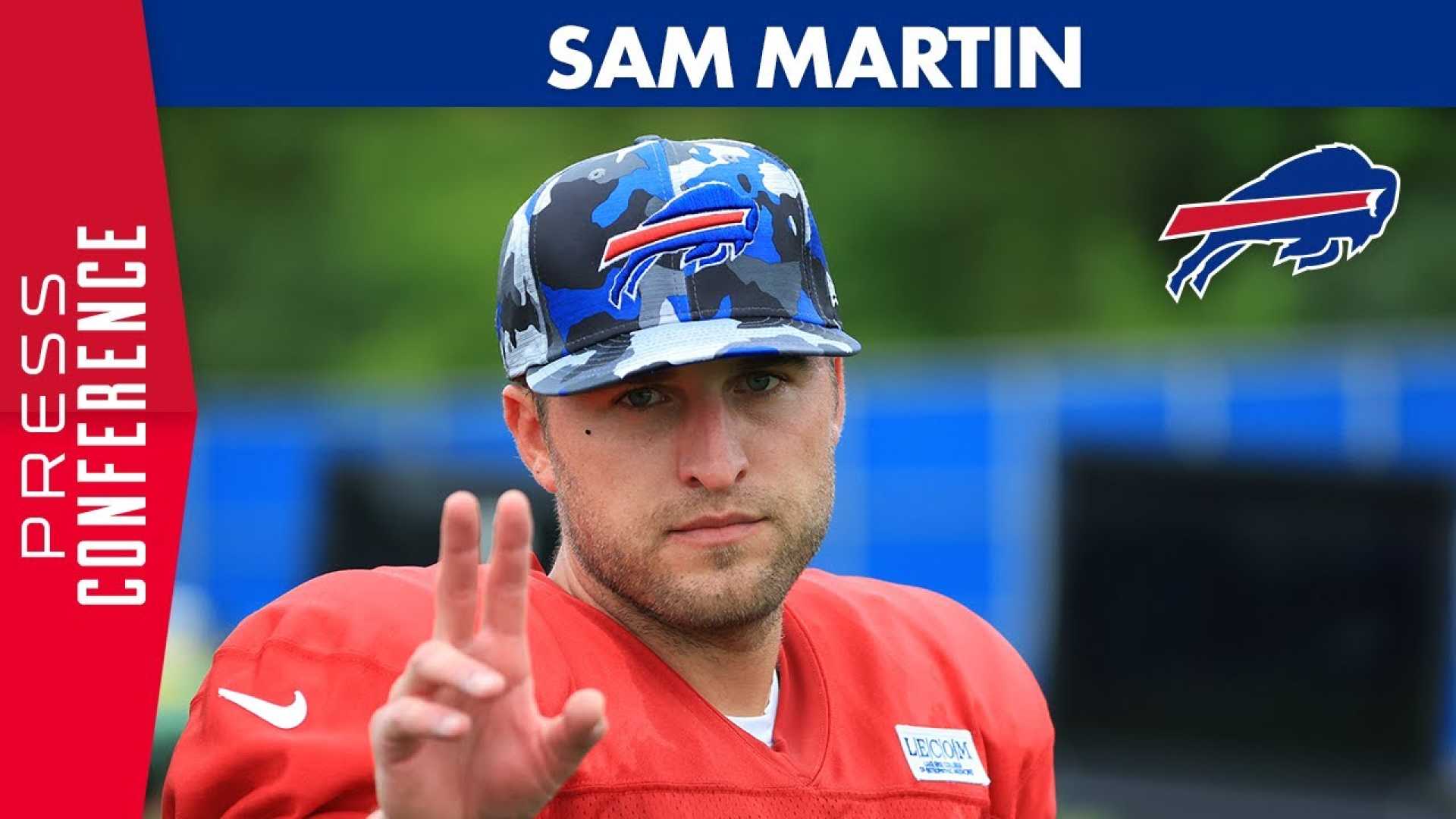 Sam Martin Punter Signing Deal