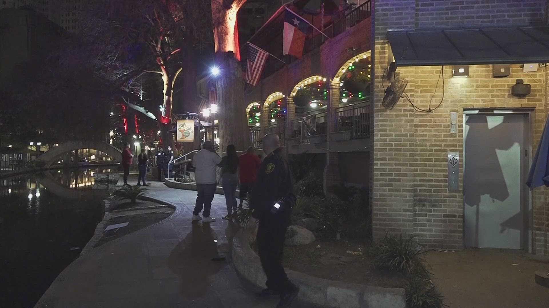 San Antonio River Walk Shooting Scene