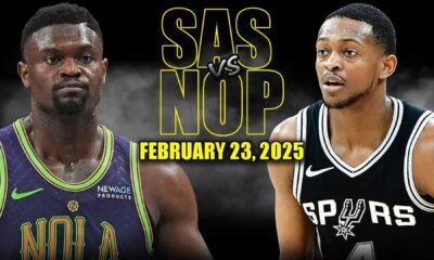 San Antonio Spurs Vs New Orleans Pelicans Basketball