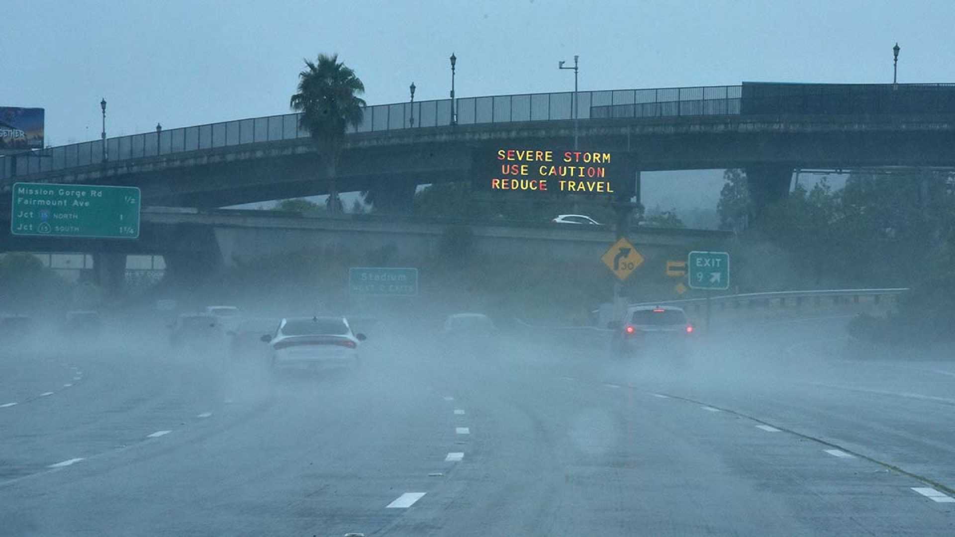 San Diego County Heavy Rain Driving Tips