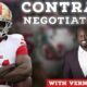 San Francisco 49ers Players Negotiating Contract