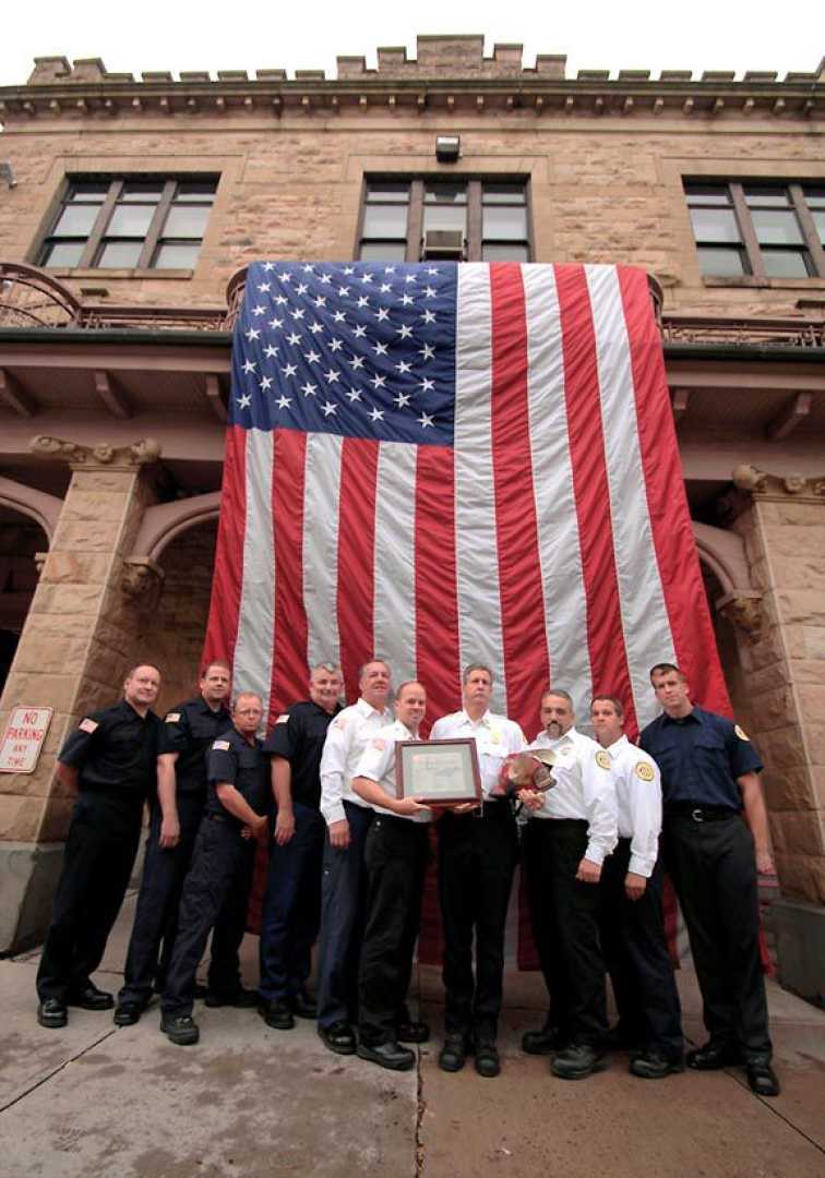 Scranton Fire Department, Lieutenant Kelly Hopkins, Memorial