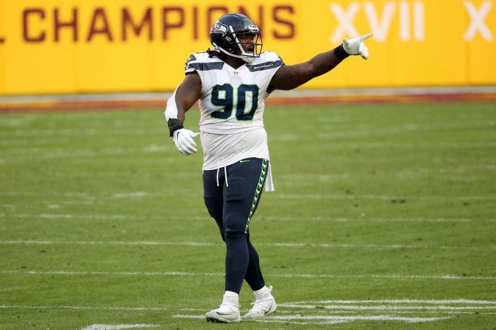 Seattle Seahawks Jarran Reed Football