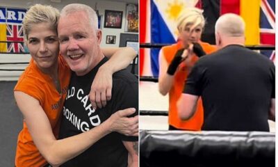 Selma Blair Boxing Training Freddie Roach