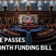 Senate Spending Bill Vote Capitol