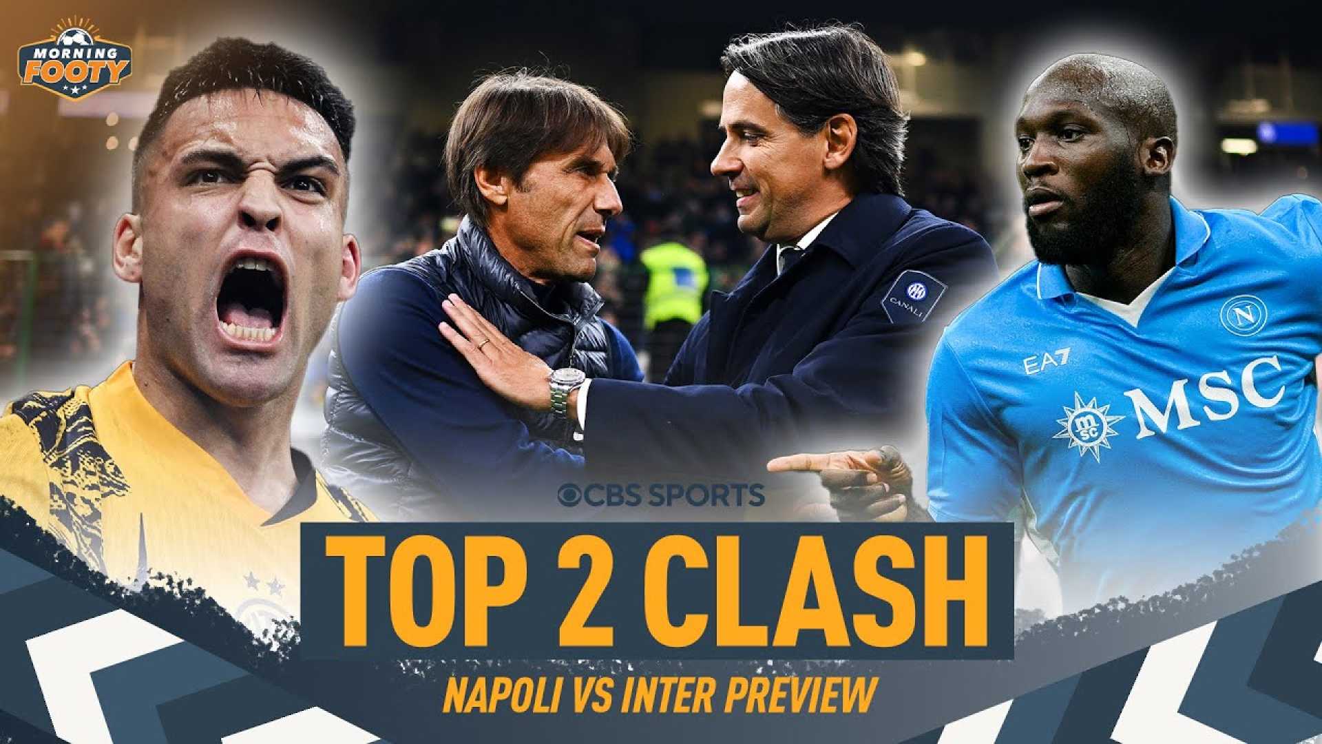 Serie A Napoli Vs Inter Milan Match